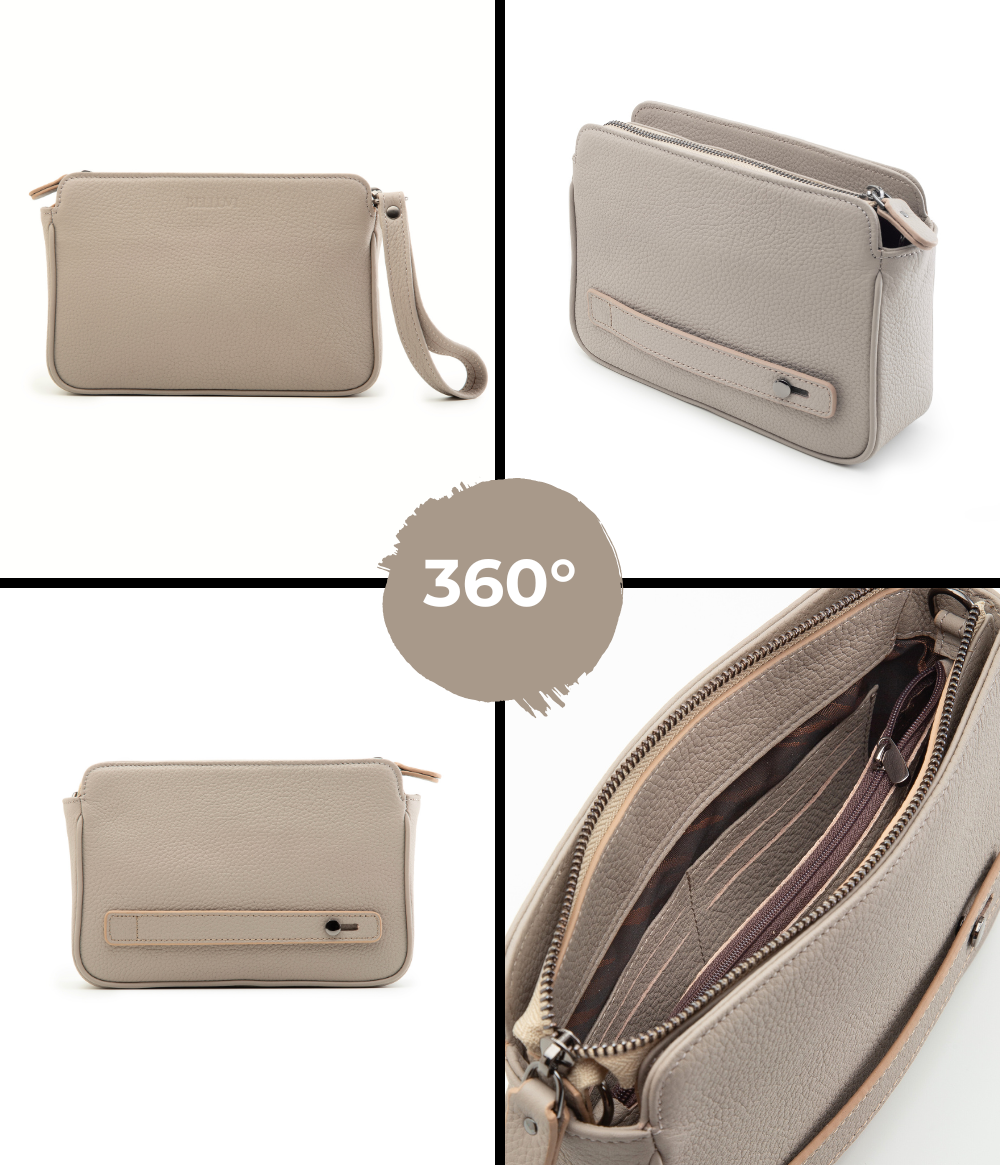 L`allure with shoulder strap black