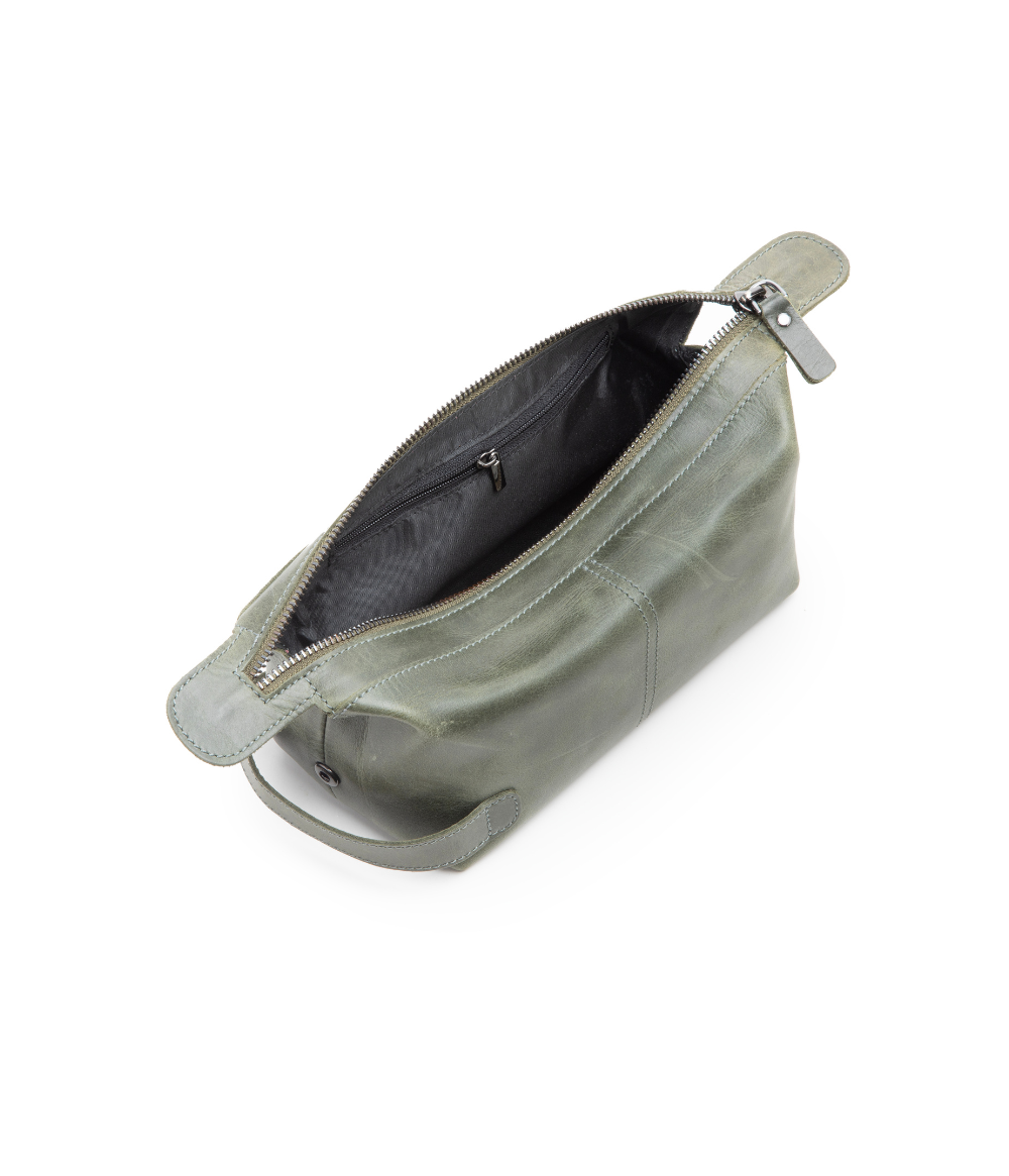 Borsa da toilette Belluvi verde