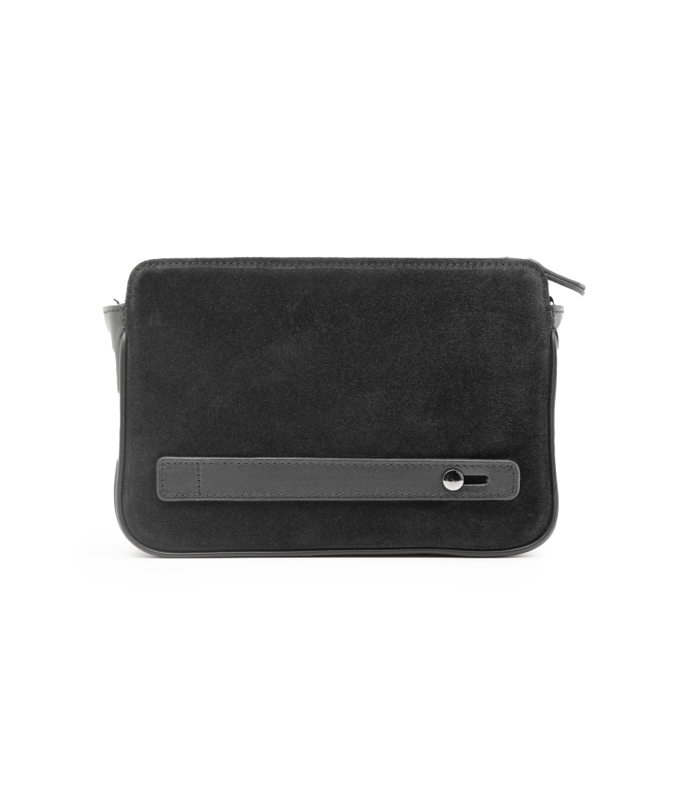 L`allure velor gray with shoulder strap