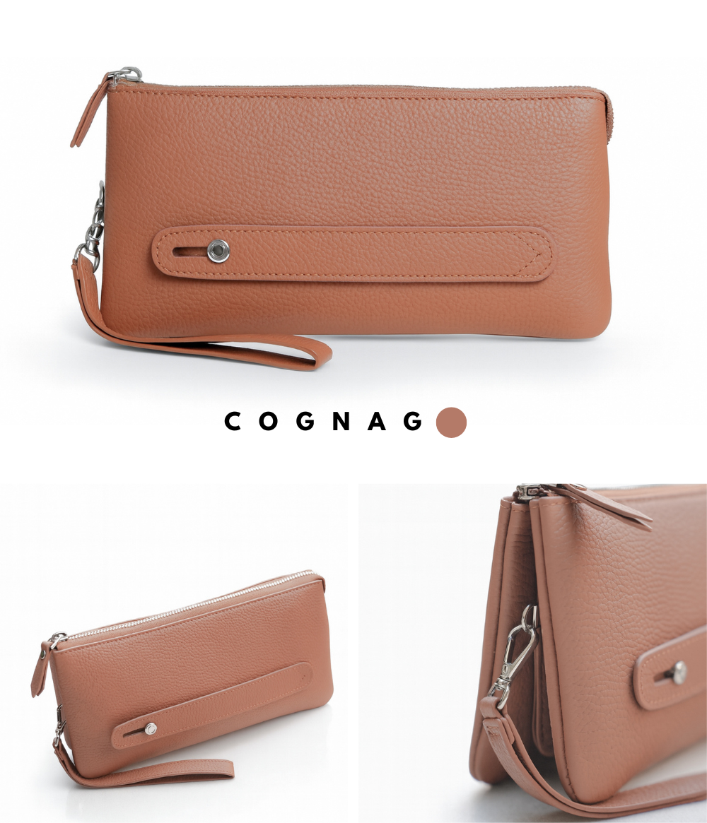 Belluvi Clutch-Wandelbare Crossbodybag