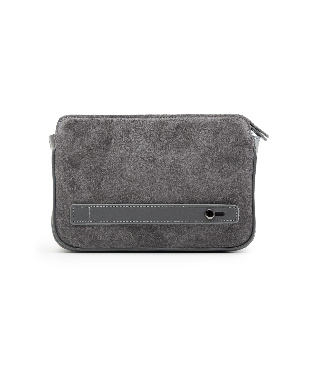 L`allure velor gray with shoulder strap