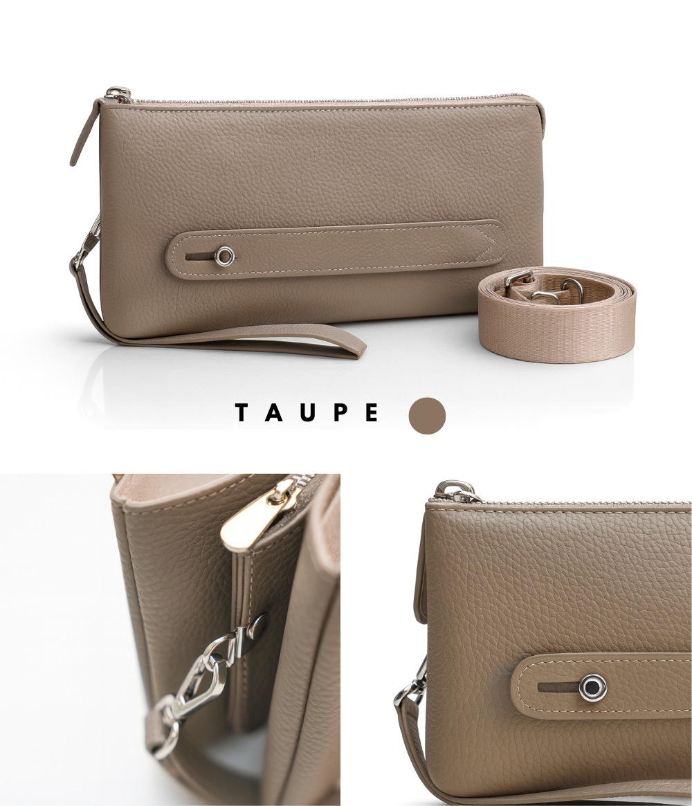 Belluvi Clutch-Wandelbare Crossbodybag