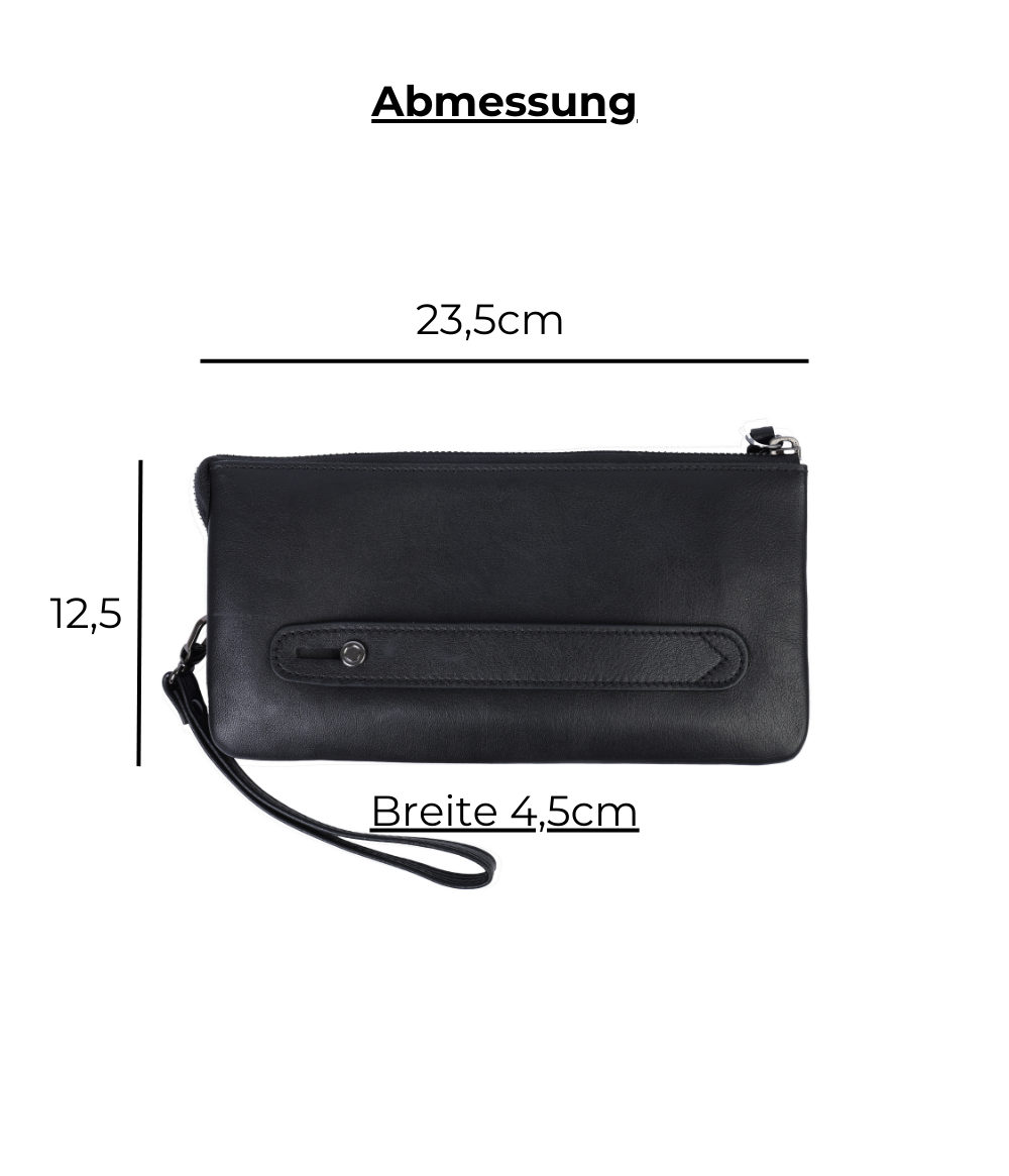 Belluvi Clutch & Crossbody Bundle Black