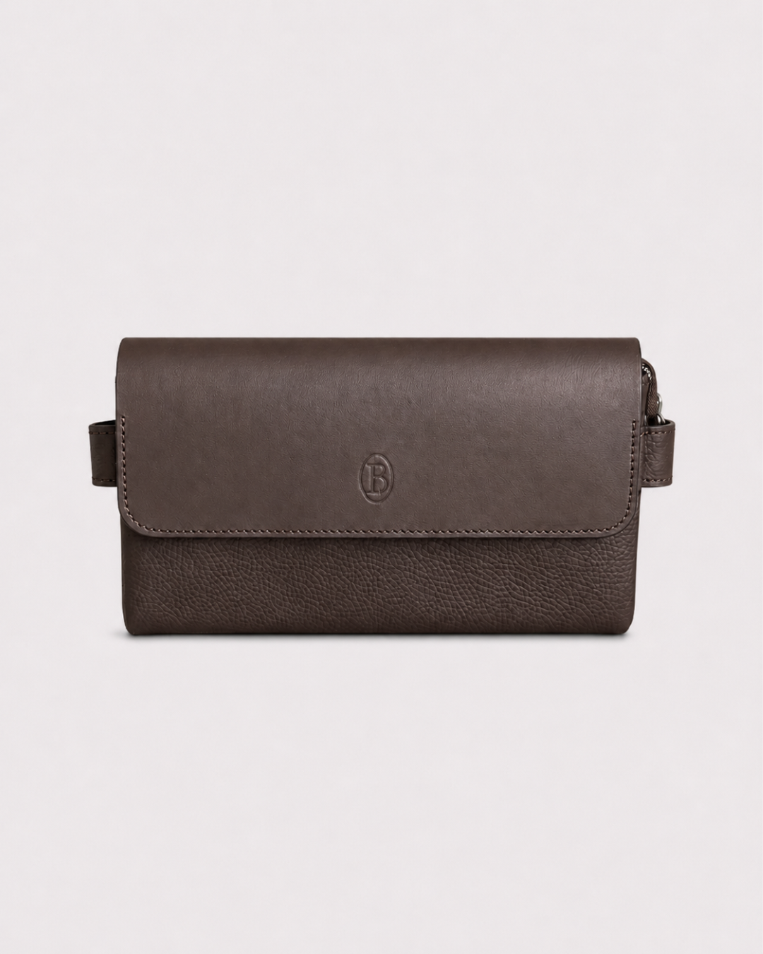 Milano Clutch Dunkelbraun