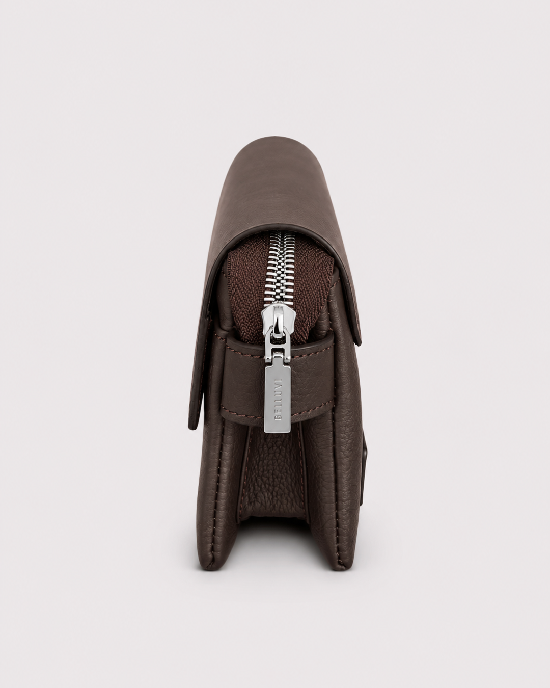 Milano Clutch Dunkelbraun