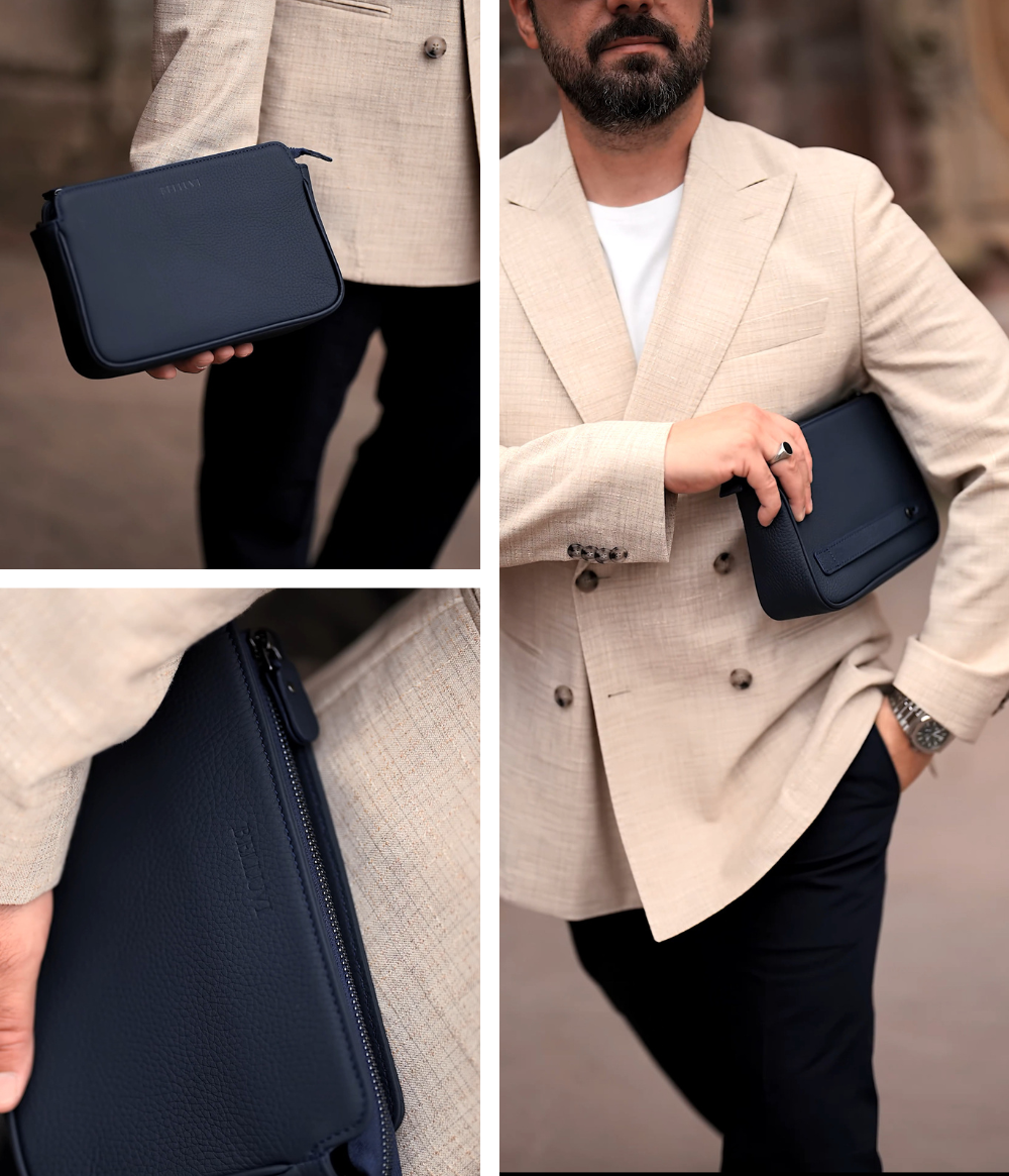 L`allure with shoulder strap black