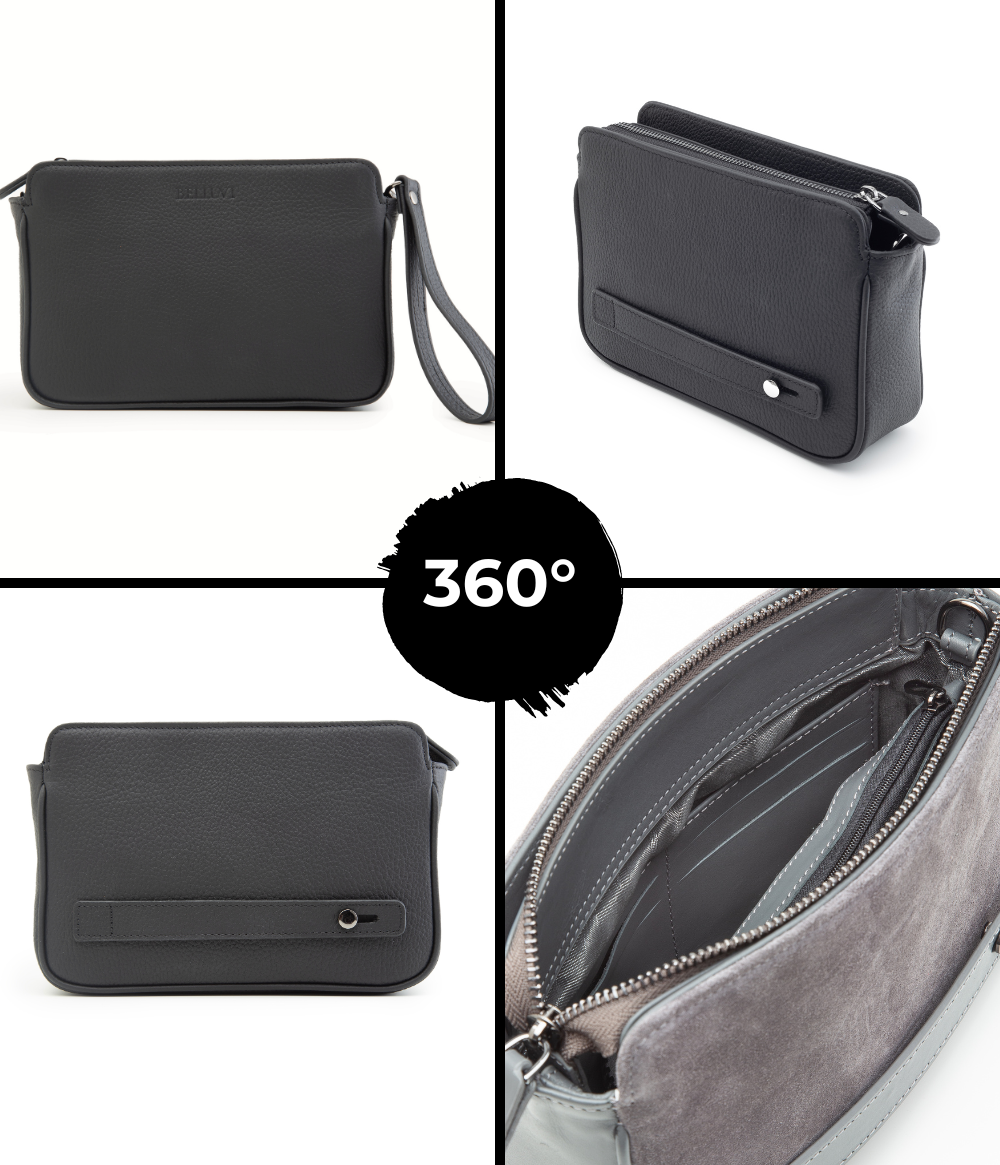 L'allure con tracolla nera