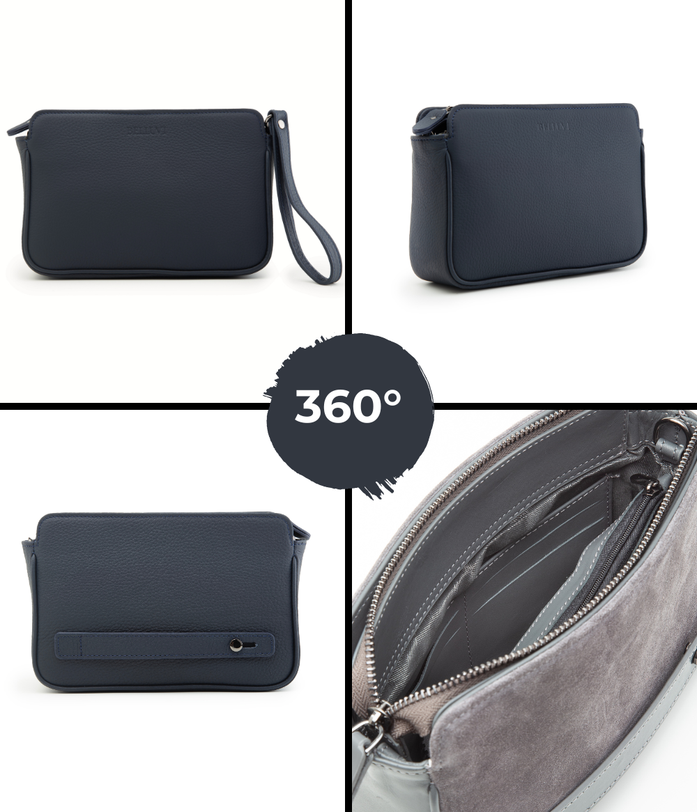 L'allure con tracolla nera