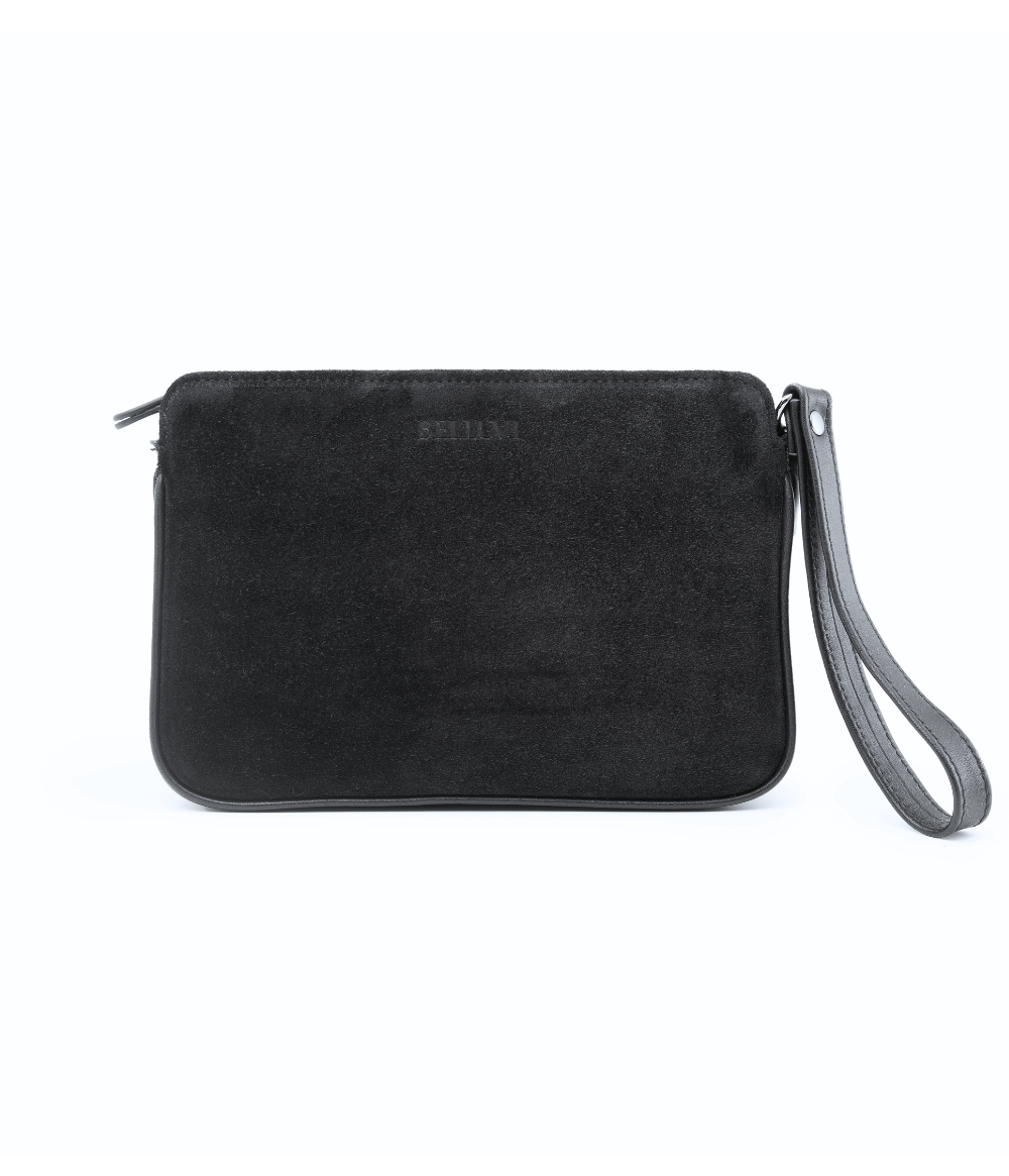 L`allure velor gray with shoulder strap