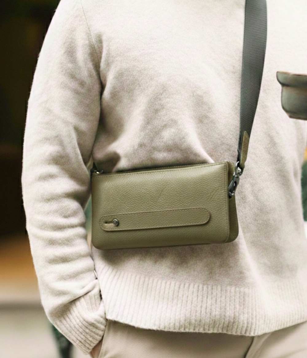 Belluvi Clutch-Wandelbare Crossbodybag