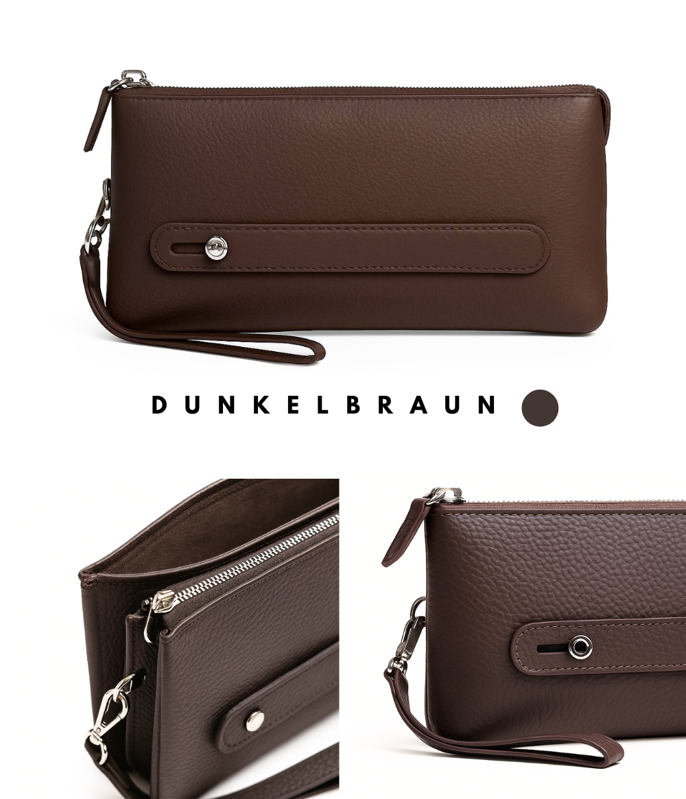 Belluvi Clutch-Wandelbare Crossbodybag