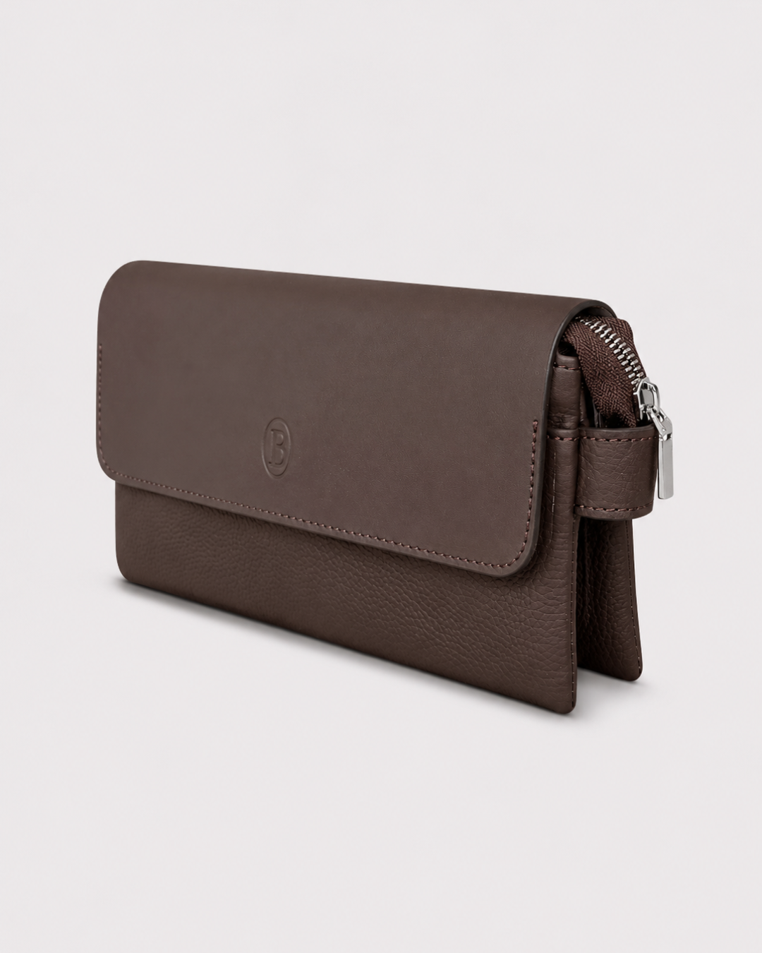 Milano Clutch Dunkelbraun
