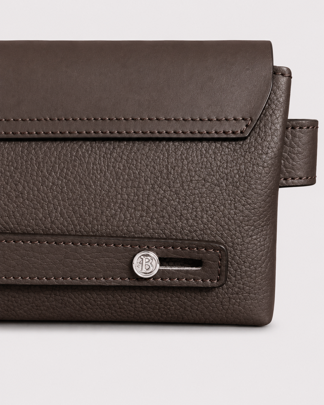 Milano Clutch Dunkelbraun