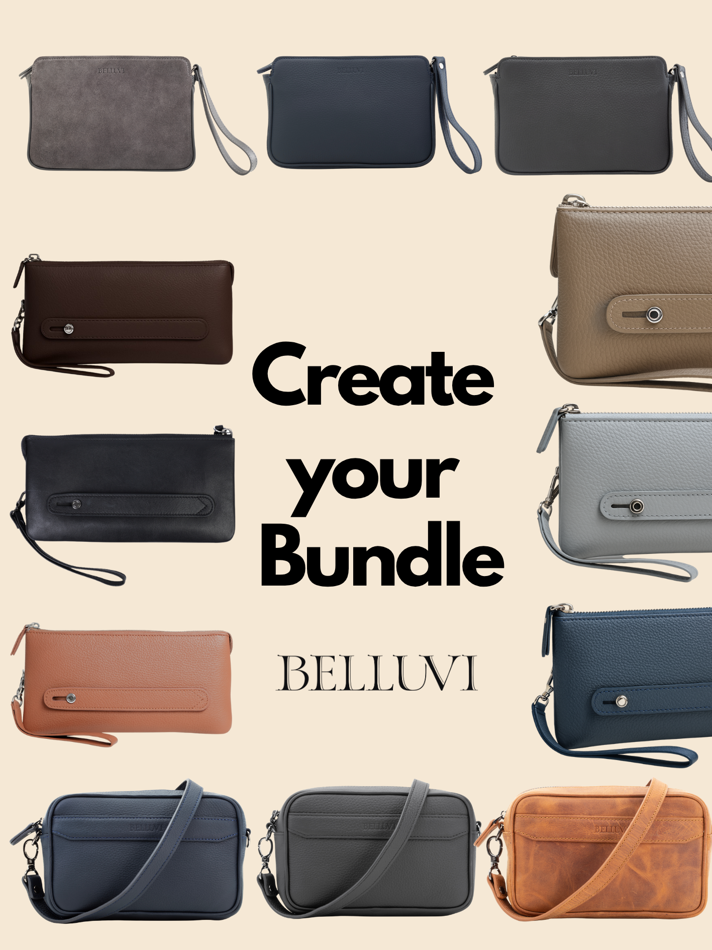 TASCHEN BUNDLE Kombiniere 2 Taschen deiner Wahl